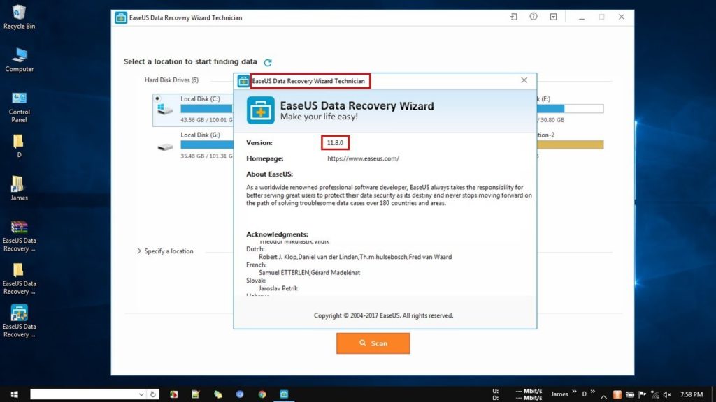 download easeus data recovery wizard crack